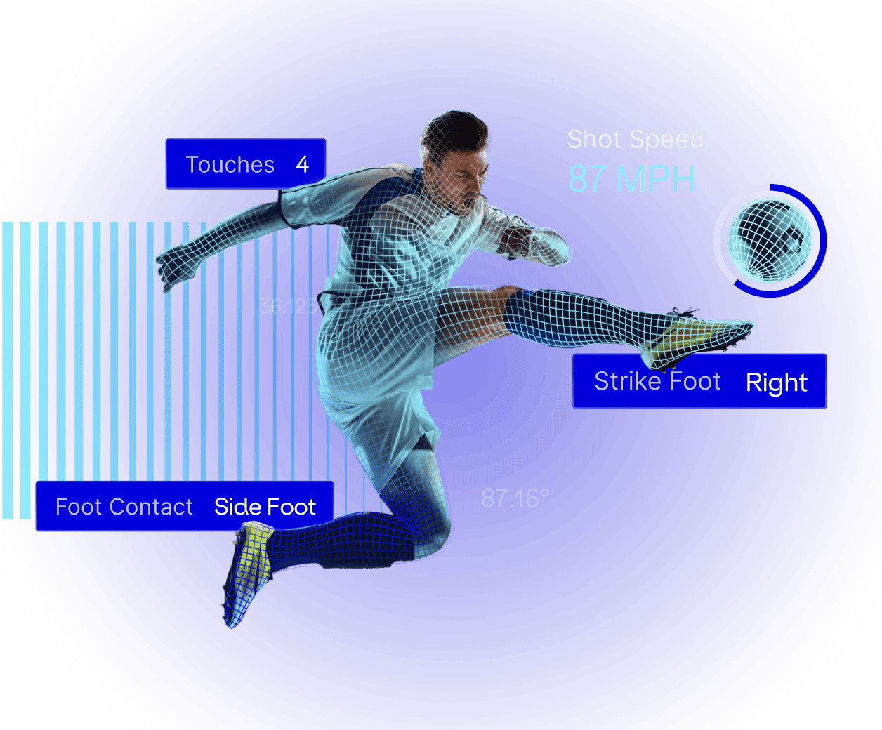 Genius Sports' optical tracking system offering real-time insights into player and ball movements