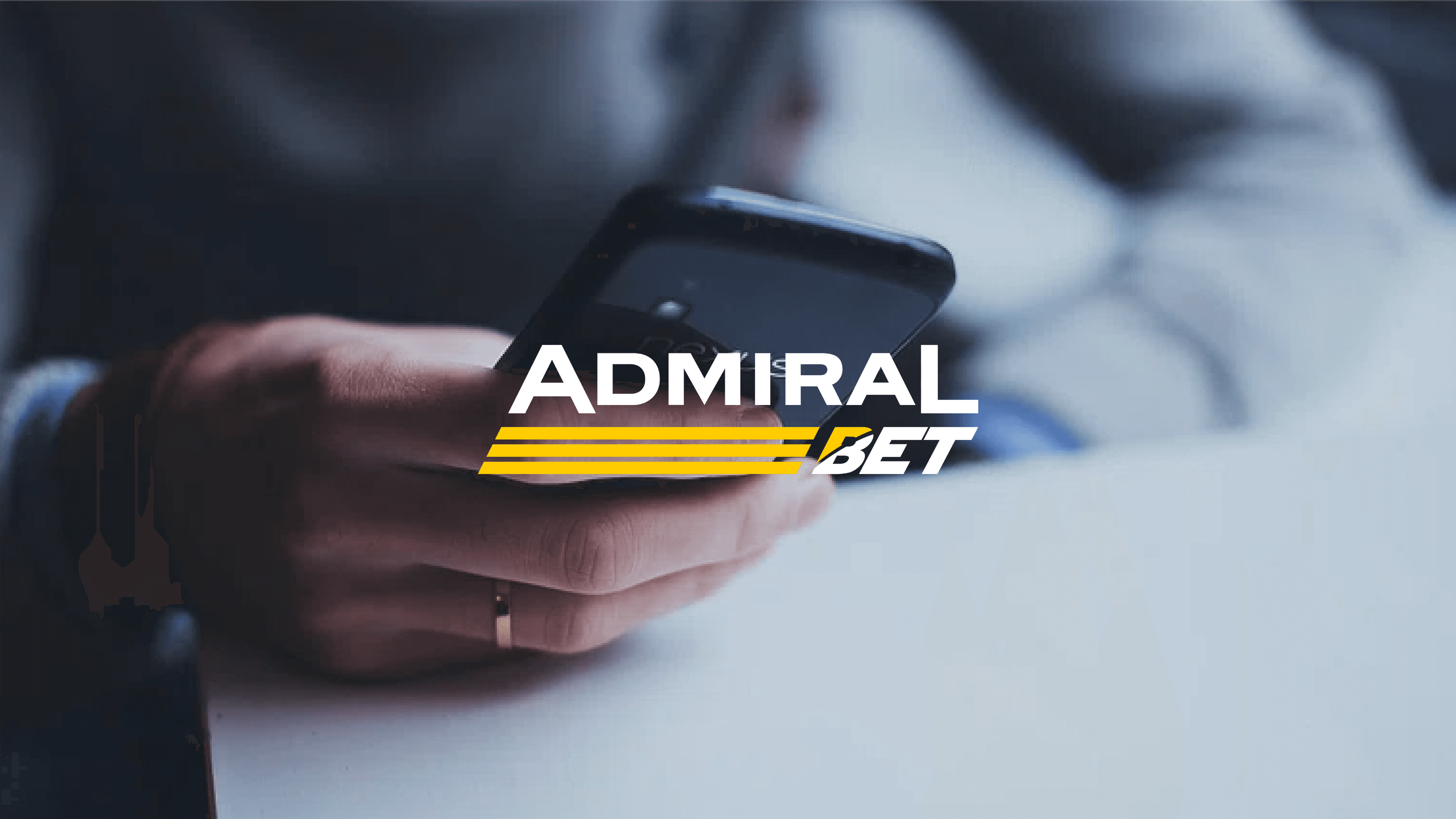 Admiral brand logo highlighting collaboration with Genius Sports for data-driven betting solutions