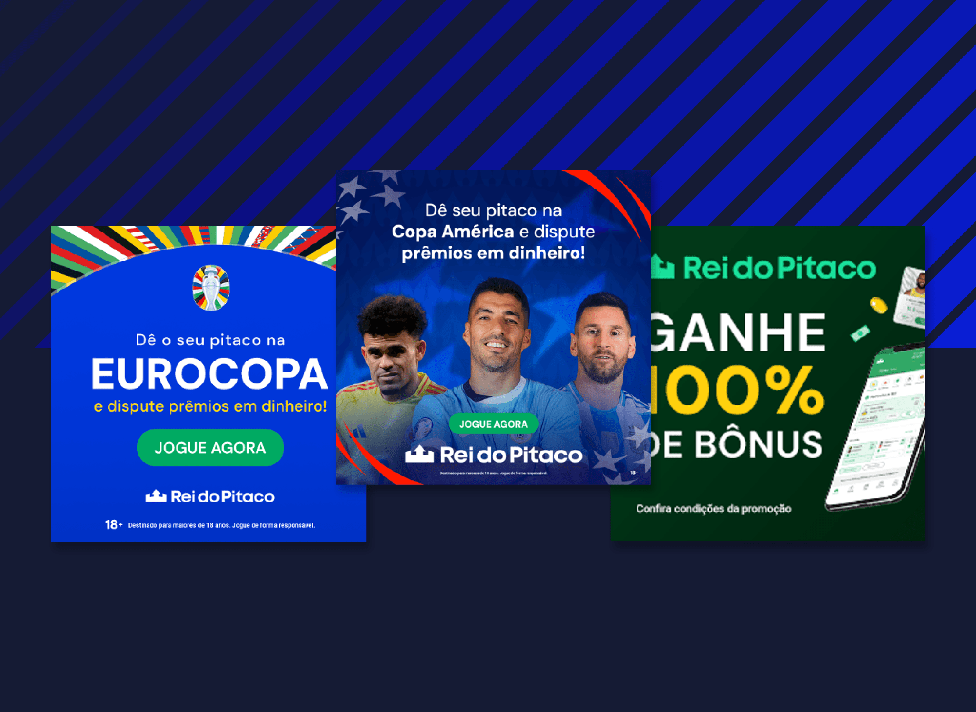 Rei do Pitaco acquire Brazilian users using programmatic media buying.