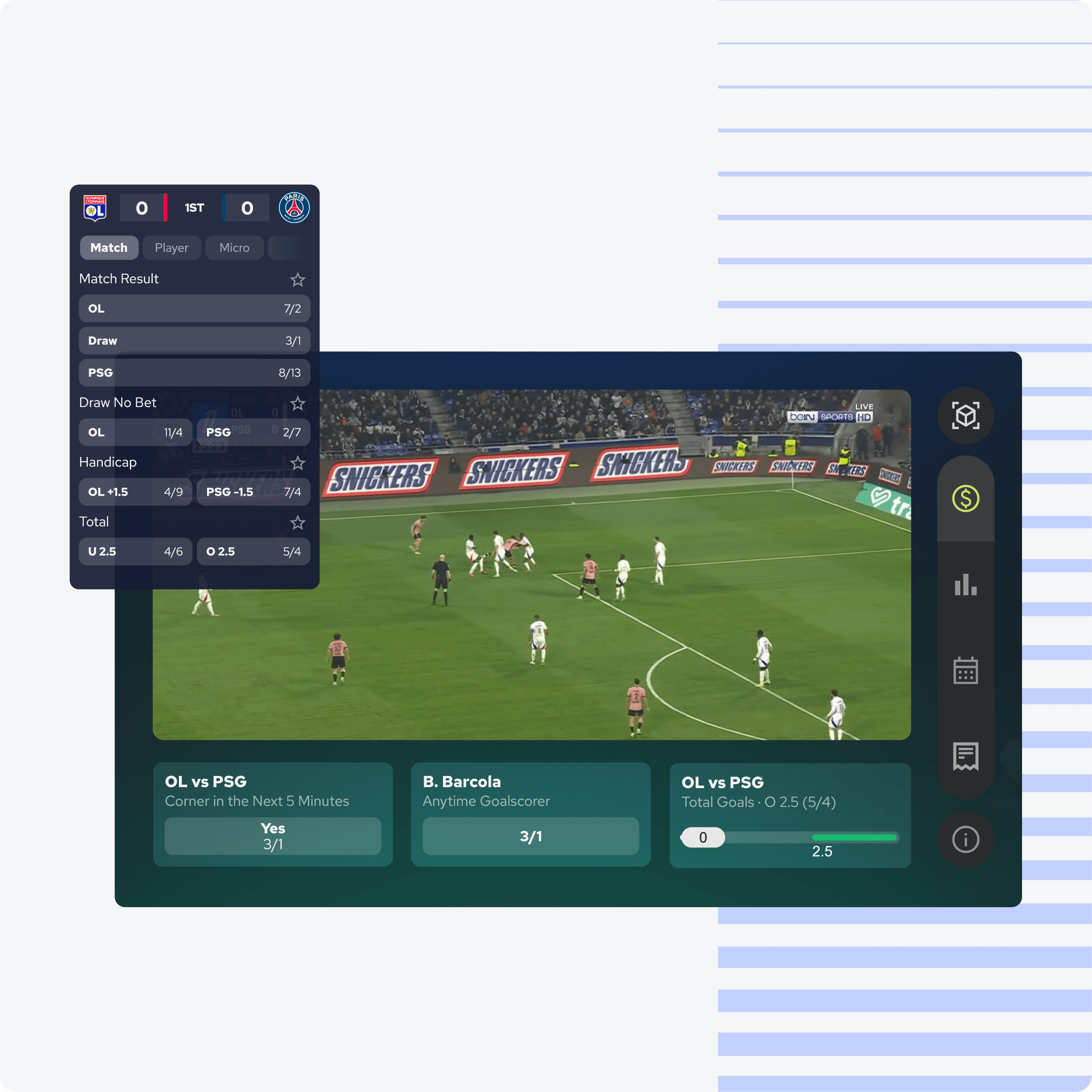 sports betting live streaming