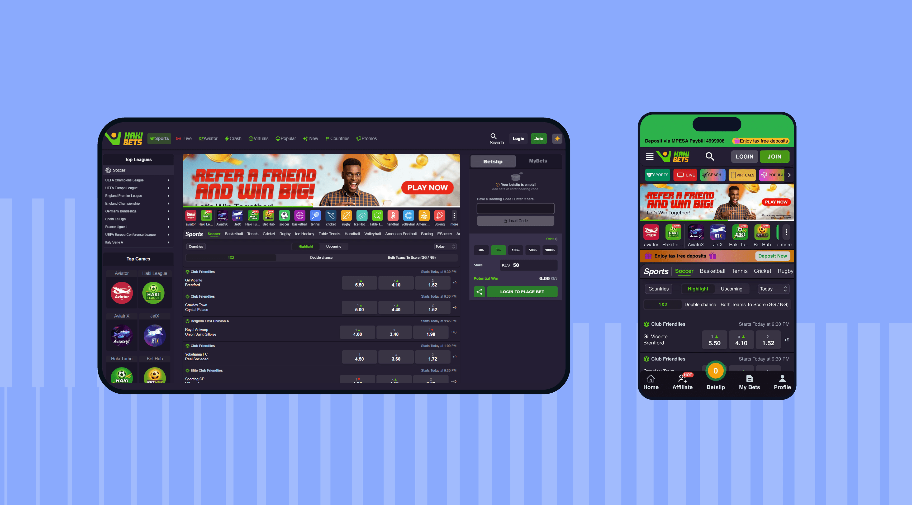 Hakibets wanted a odds and risk management service that grew profits on key sports like football