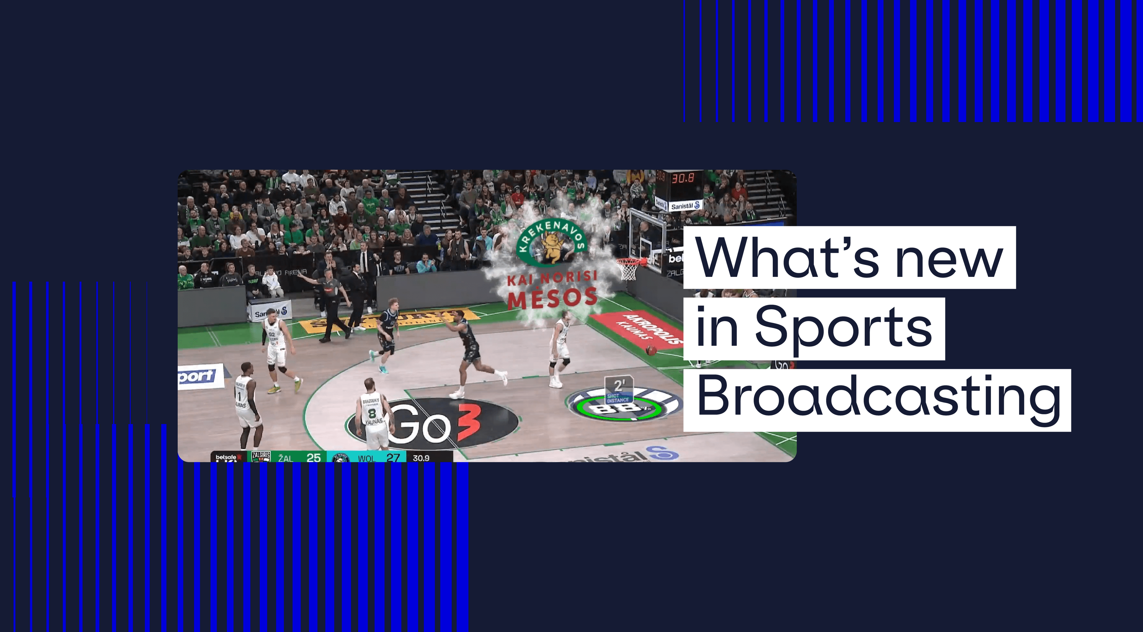 The introduction of AI in sports broadcasting has created new ways to make sport more immersive for fans watching at home
