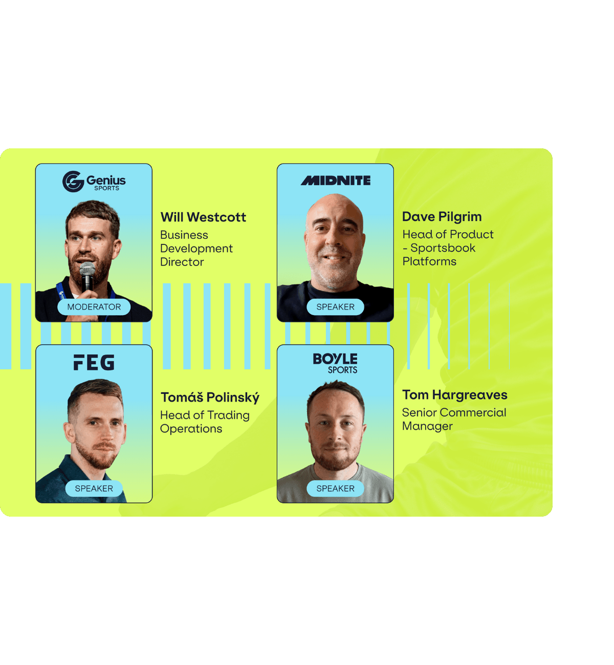 Webinar speakers